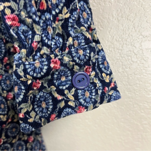 Vintage corduroy midi cottagecore dress - Picture 5 of 8